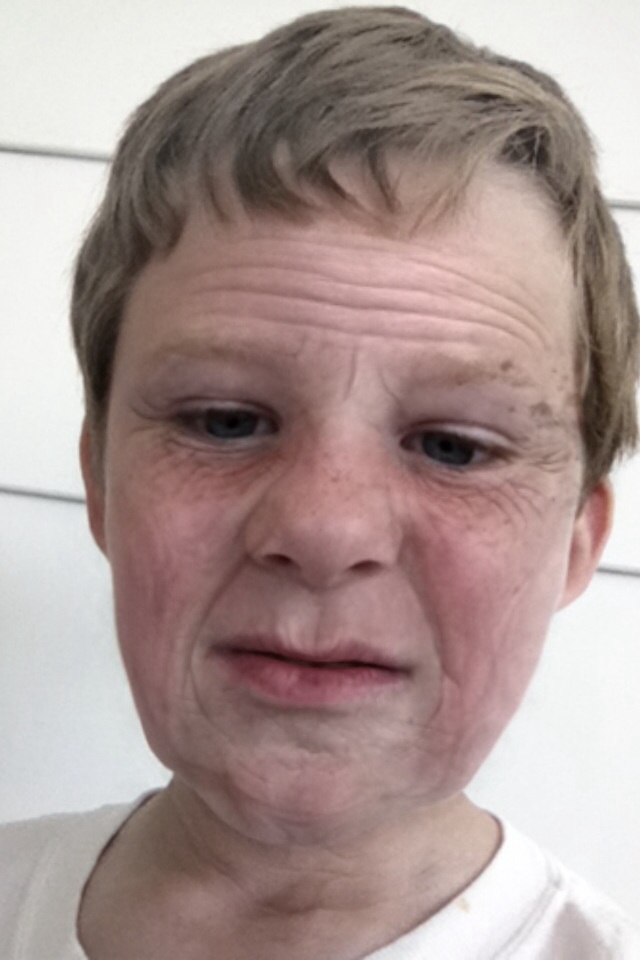 5 year old kid aged 60 years Aging app will terrify you with the results