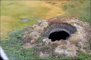 siberia earth hole 300x199 Can you believe that these craters appeared out of nowhere?